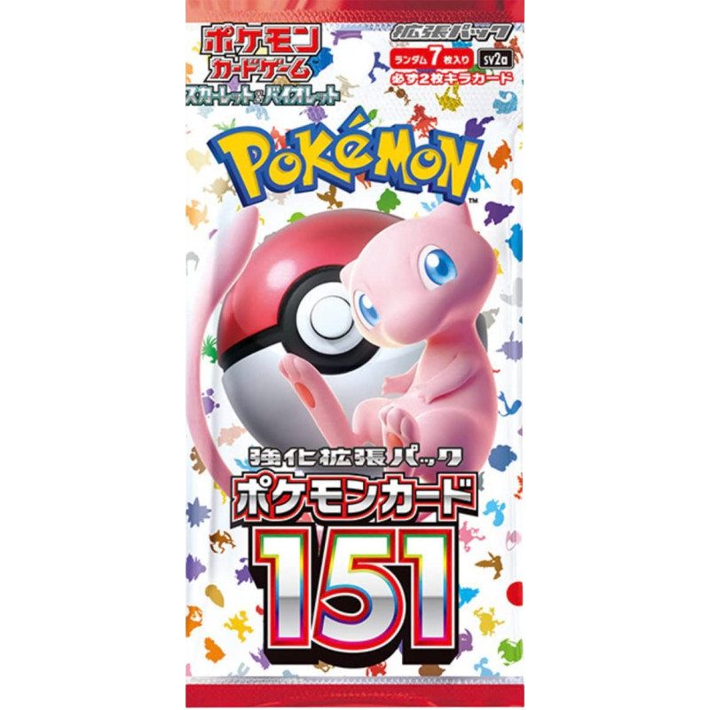 Pokémon 151 Booster Pack japan