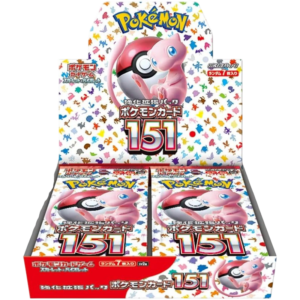 pokemon 151 booster box sv2a japan