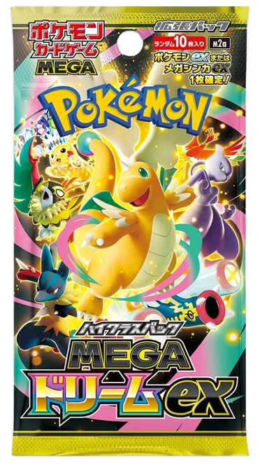 Mega Dream booster pack Japan